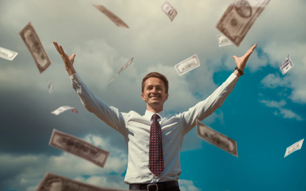 HOMME CONTENT SUCCES ARGENT